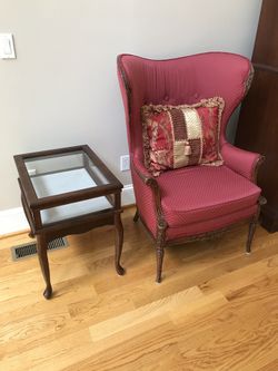 Beautiful Antique Chair & Display
