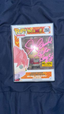 Goku Rose Signed PSA
