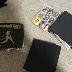 Set Of 3 VINTAGE Baseball Card Albums