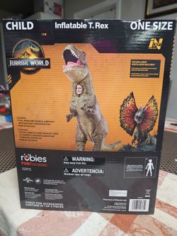 Jurassic World Inflatable T. Rex Child Costume