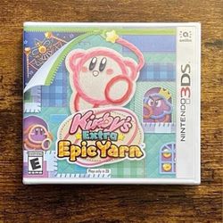 Kirby's Extra Epic Yarn Nintendo 3DS FACTORY SEALED