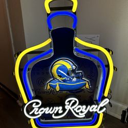Rams Crown Royal Led Bar Light