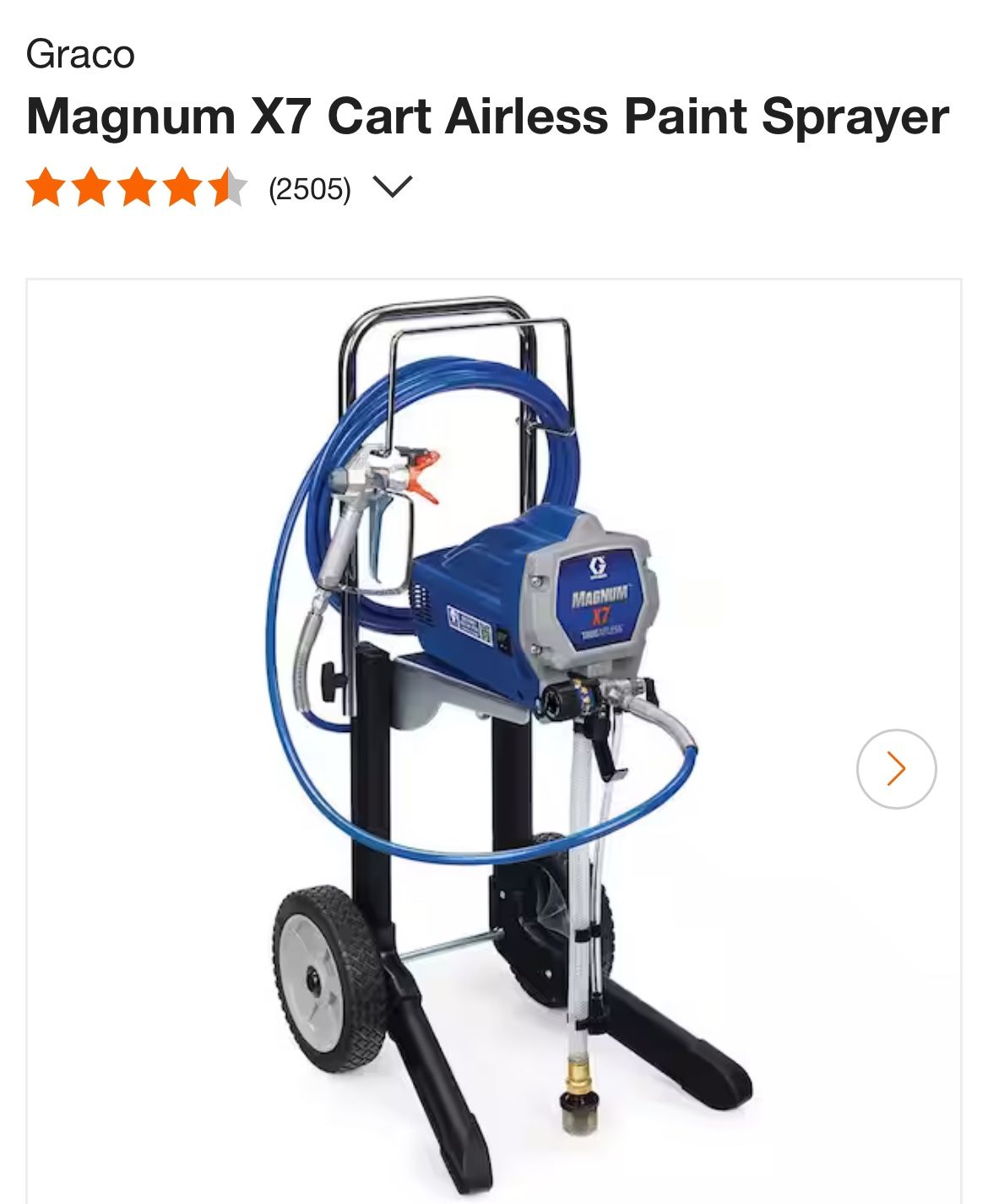 GRACOMagnum X7 Cart Airless Paint Sprayer