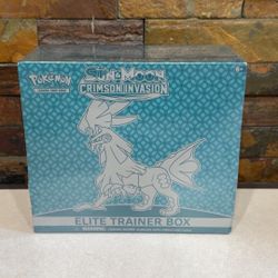 Pokemon Sun & Moon Crimson Invasion Elite Trainer Box