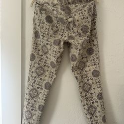 Free People Patterned Jeans