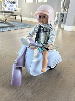 Our Generation Ride in Style Scooter Vehicle Set for 18" Dolls