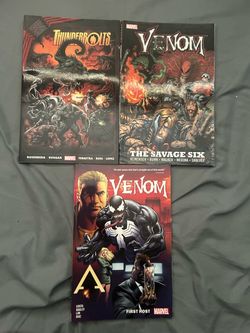 3 Venom comics books