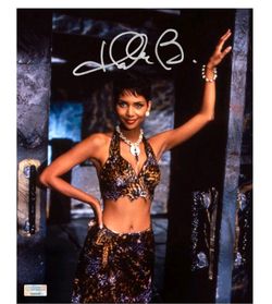 Halle Berry Autographed 1994 The Flintstones 8x10 Photo