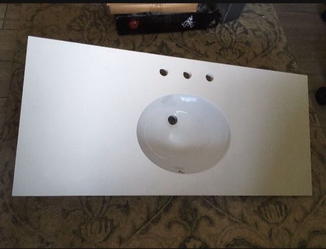 Quartz Vanity Top With Under Mount Sink