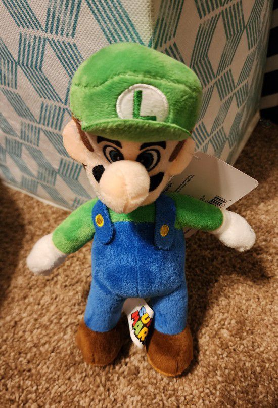 Super Mario Bro Luigi Plushie
