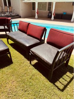 4-PC Metal Outdoor Sectional