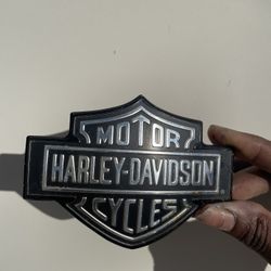 Harley Davidson Vintage Tank Logo Sticker Decal