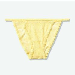 Victoria's Secret PINK Lace High Leg Bikini Panty NWT