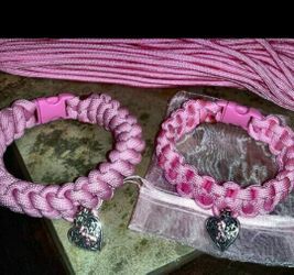 BreastCancerAwareness Paracord Bracelets