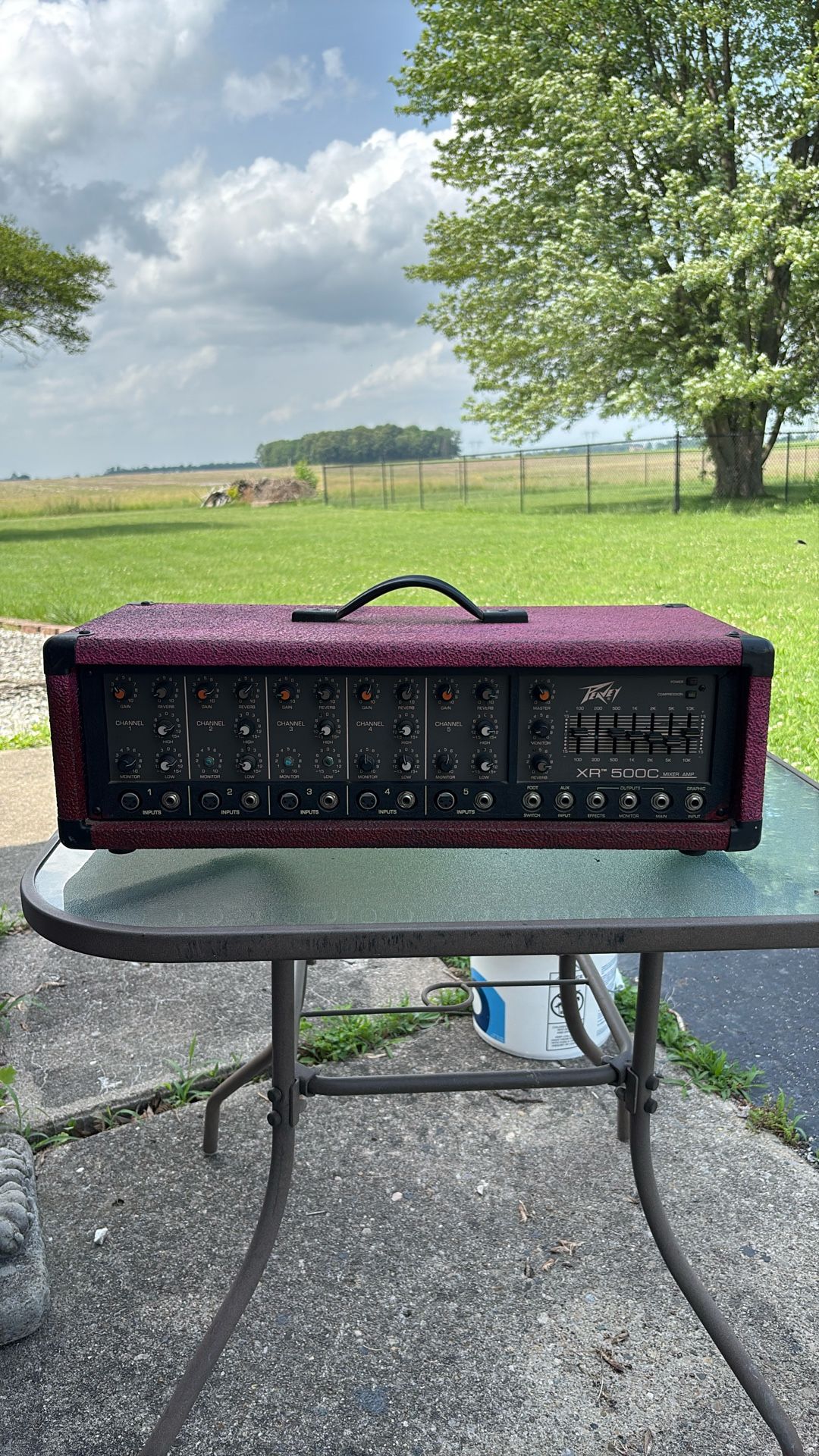 Peavey XR 500C Mixer Amp