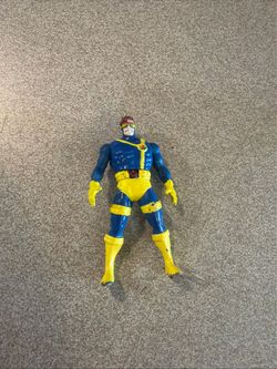 1994 Marvel X-Men Steel Mutants Cyclops Die Cast  Toy Biz Metal Mini Figure 2.75