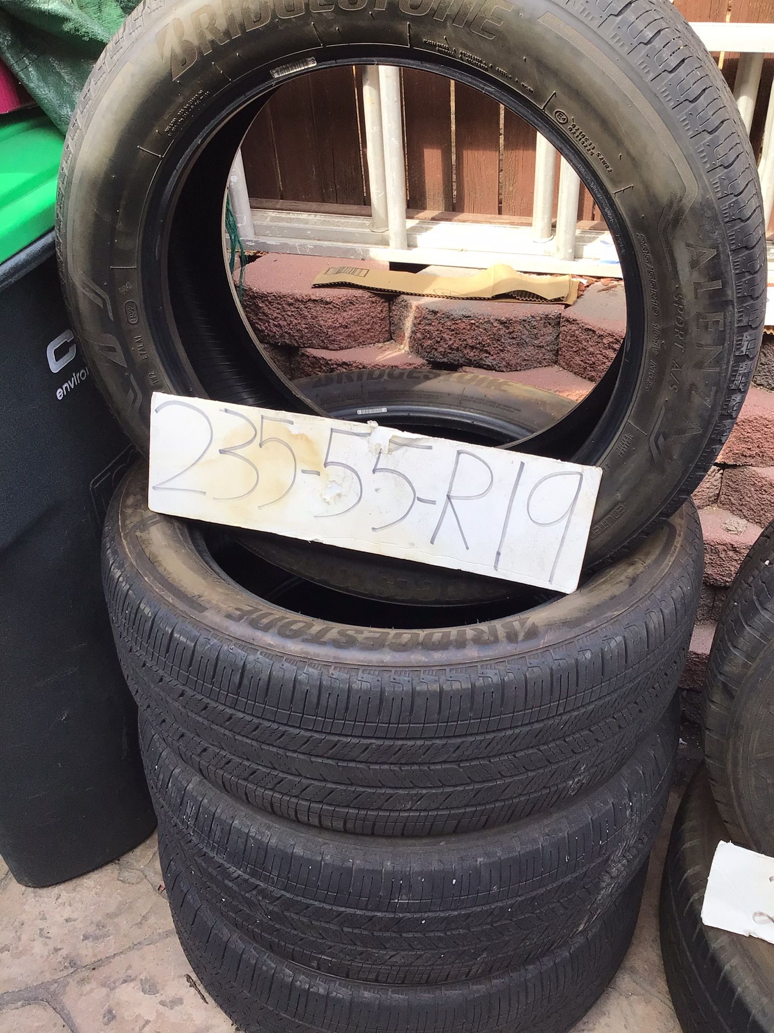235. 55R19 Tires