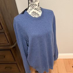 New Mens Size Xl Cashmere Sweather Club Room  