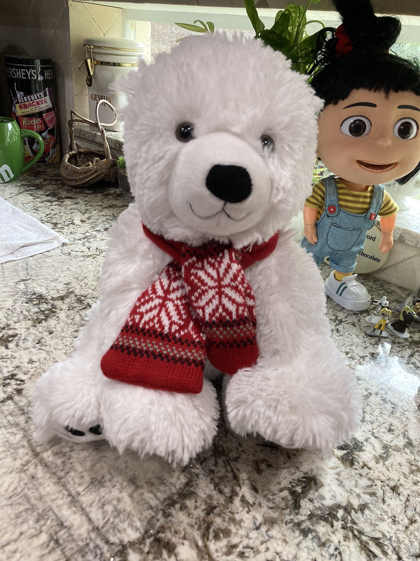 Build-a-Bear White Plush Large Teddy Polar Bear