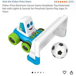 Fisher-Price Electronic Soccer Game Goaldozer