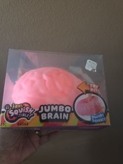 Irresquishible Jumbo Brain Squishy Toy