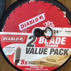 Ojas Para Sierra 6,1/2” Y 7,1/4 Diablo 