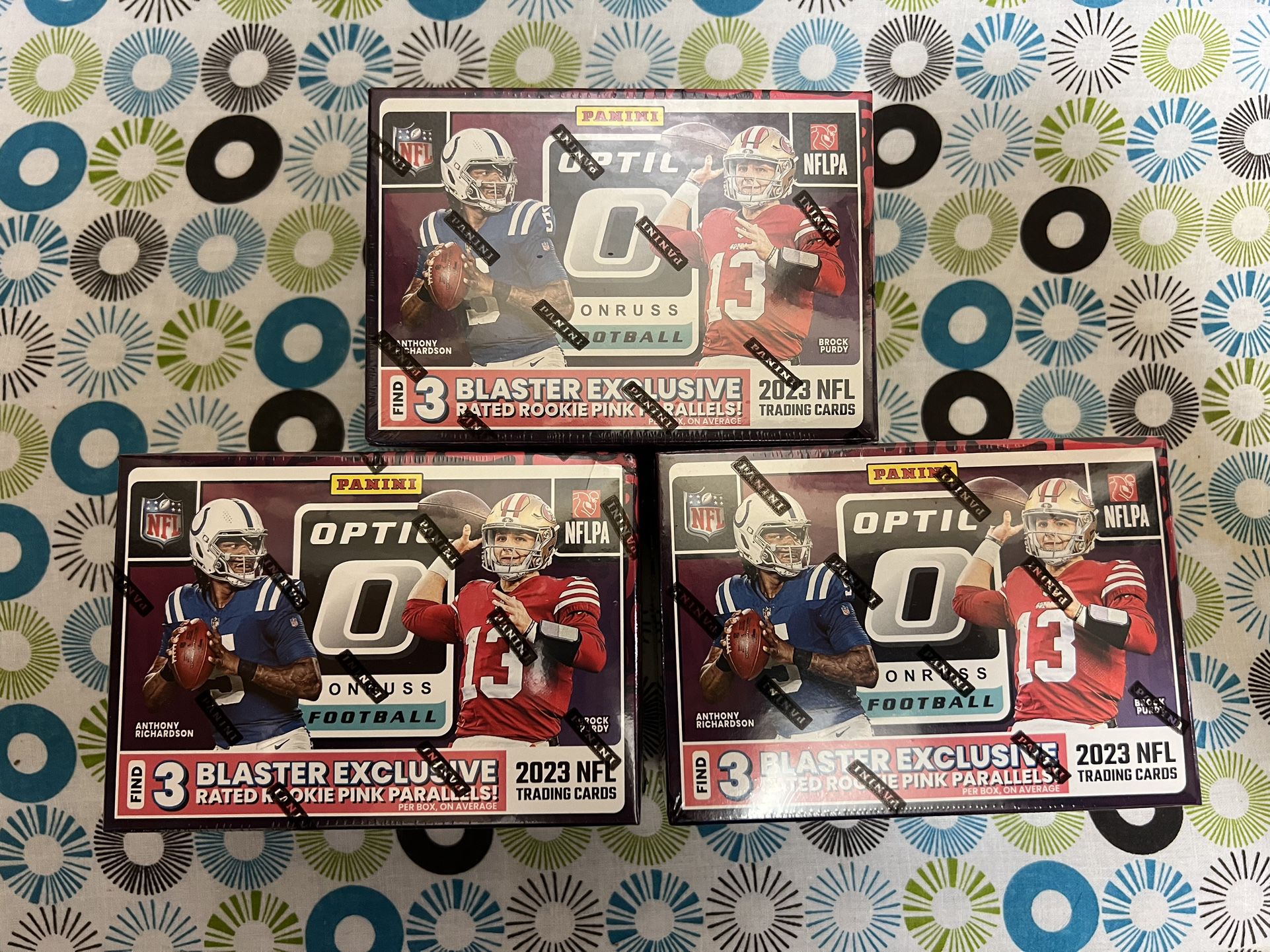 2023 Panini Donruss Optic NFL Football Cards (Blaster Box 24 Cards)