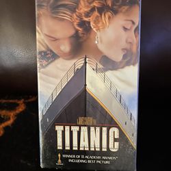 Titanic.VHS set. 2 Tapes In Jackets