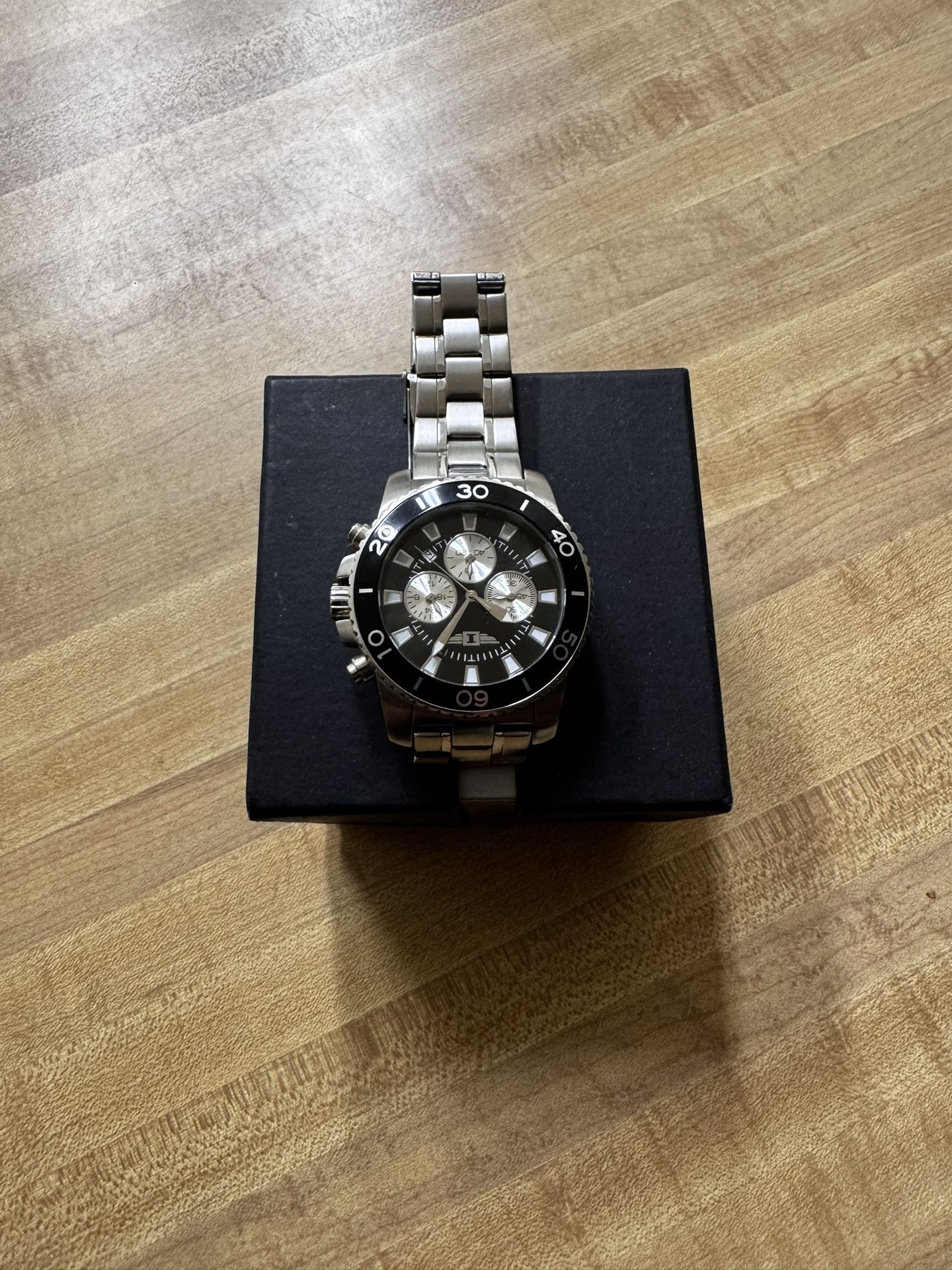 Invicta watch, And Swiss Legend Scubador watch.