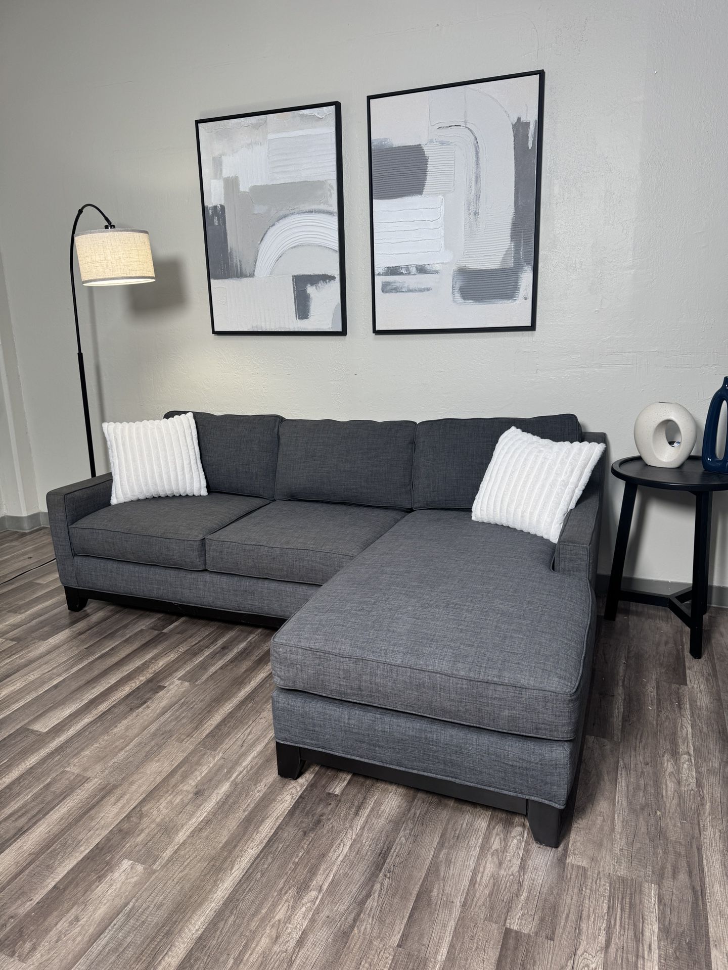 FREE DELIVERY West Elm Gray Sectional Couch