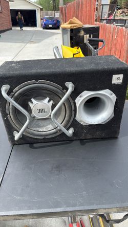 10” jbl subwoofer/amp combo