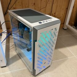 PC + 2 Monitors + Gaming Mouse & Keyboard