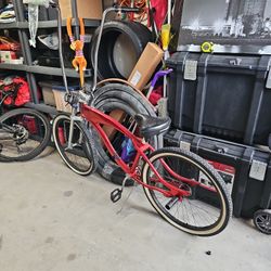 Custom McCargy Beach Cruiser With Ape Hangers