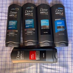 Dove Men Care Body Wash, 18 Oz Each