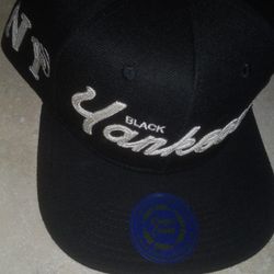 Black Yankees snapback cap