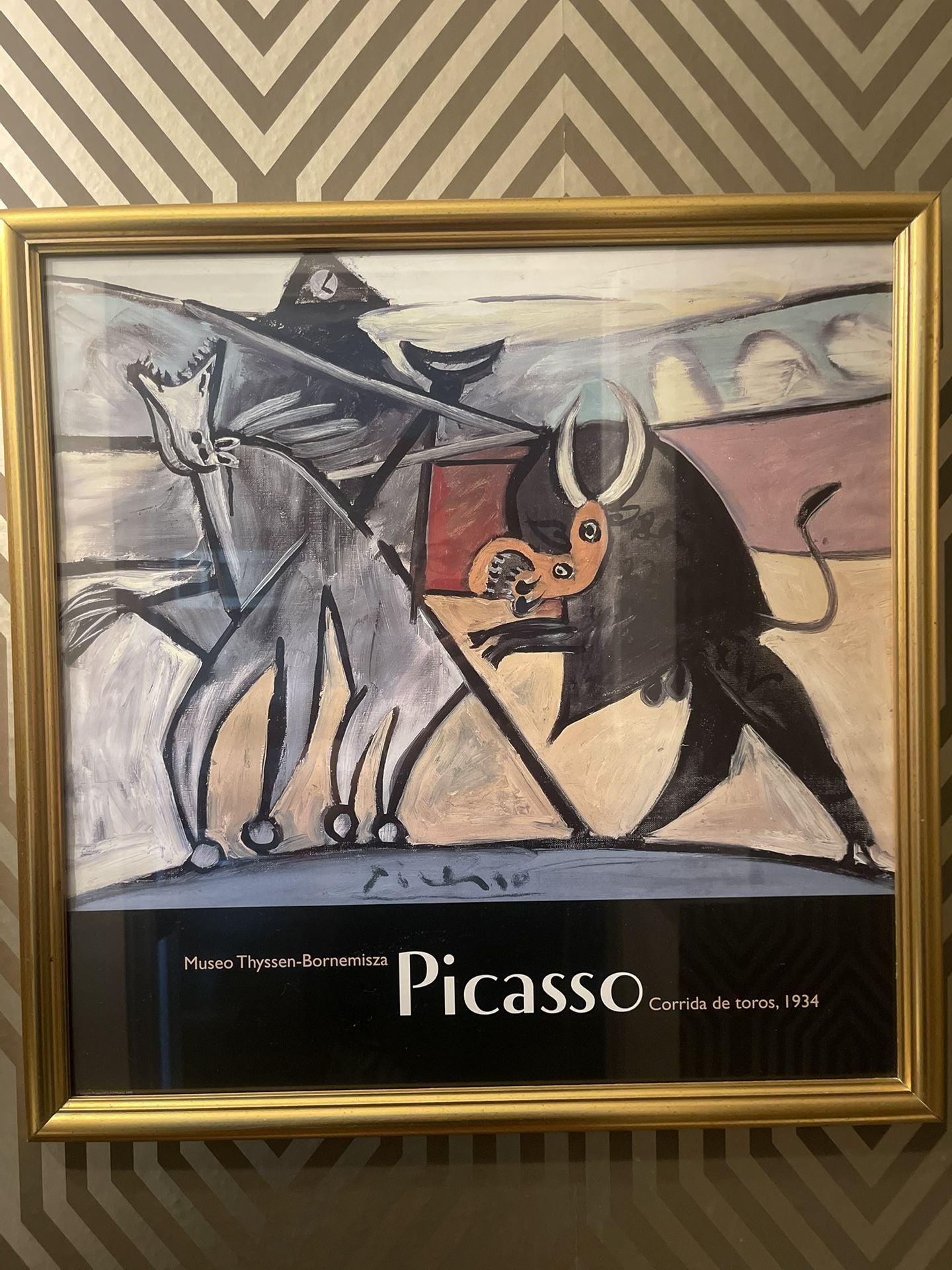 Picasso Framed