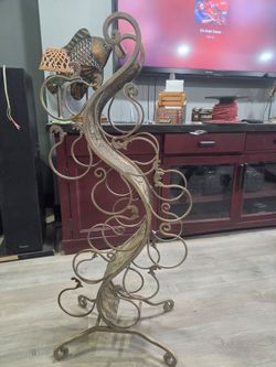 Wine bottle rack