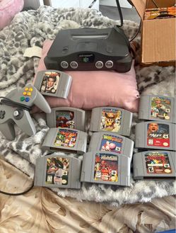 nintendo 64 gaming consule