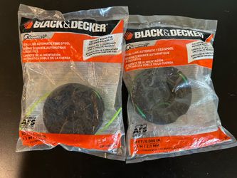2 black & decker dual line automatic feed spools