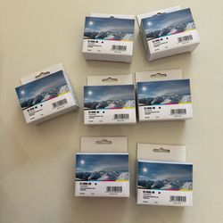 Seven Lexmark 100XL High-Yield Compatible Black Ink Cartridge