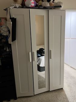 Ikea white closet