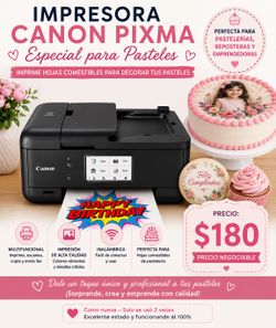 Canon PIXMA Edible Image Printer for Cakes – Like New