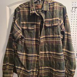 Orvis Plaid Flannel Shirt