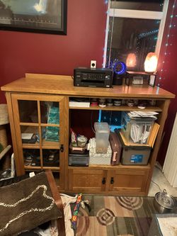 Entertainment Stand-heavy And Great Condition