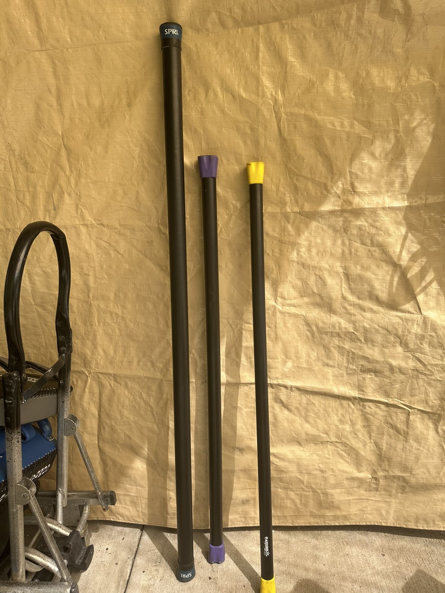 Workout Bars,30,20,15 Pounds