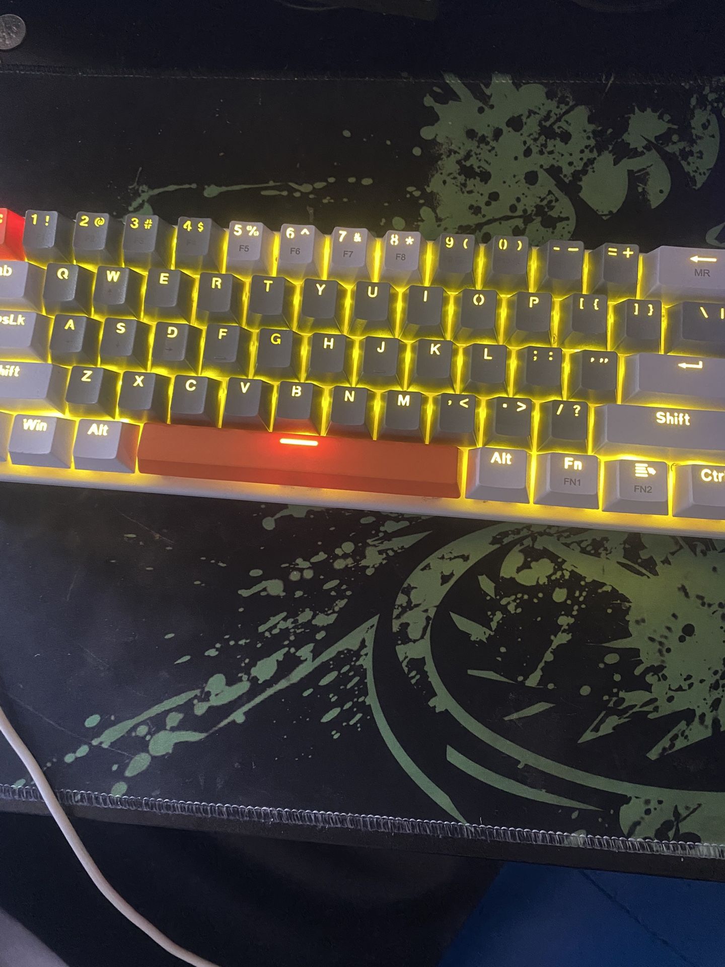 60% mechanical gaming keyboard