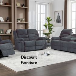 3 Pc Reclining Sofa Set 💥