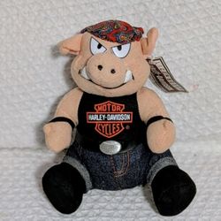 Harley Davidson Plush 1993 Vintage 8" Height 7" Width