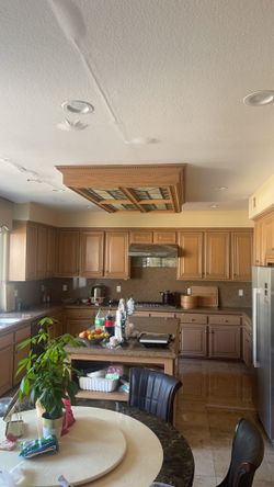 Used Full Real Wood Kitchen Cabinets For Sale
