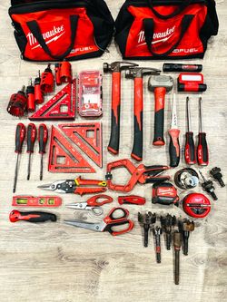 Milwaukee hand tools $200 for all pick up only